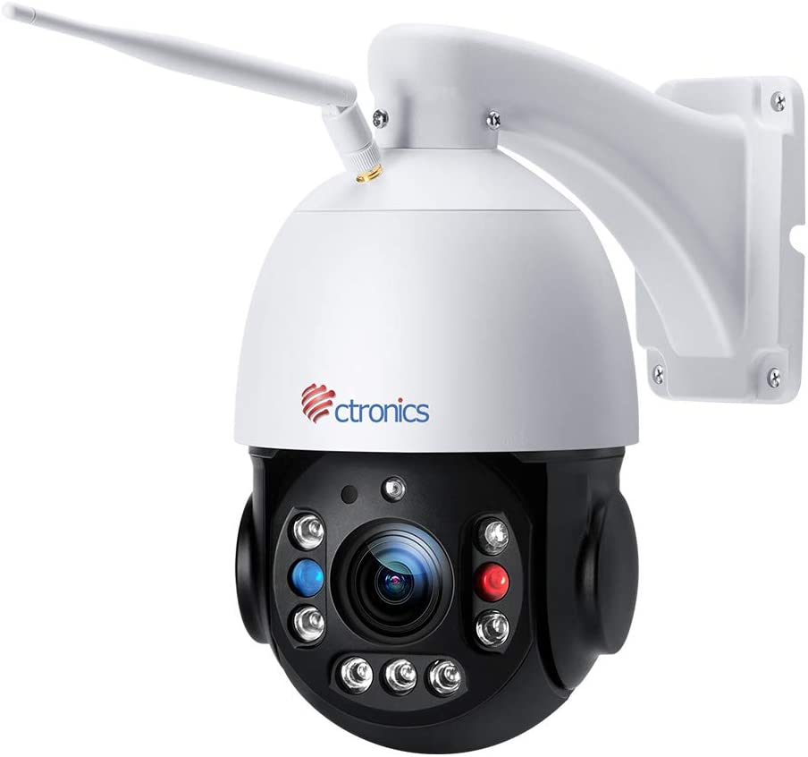30X Optischer Zoom 5MP PTZ Überwachungskamera Aussen WLAN Mit 150 m Nachtsicht, Personenerkennung - de.ctronics