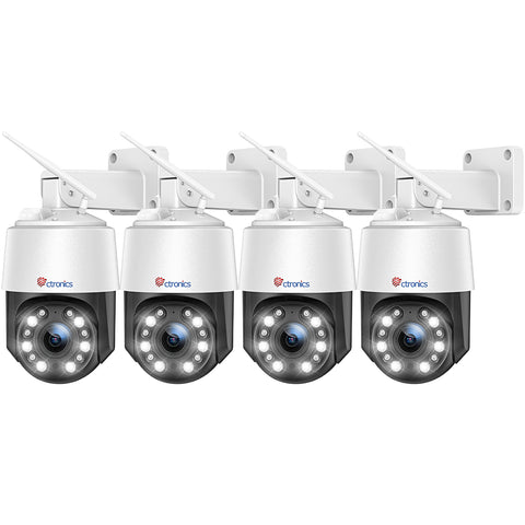 Ctronics 4K 8MP 5X Optischer Zoom Überwachungskamera mit Aussen WLAN 5GHz/2.4GHz