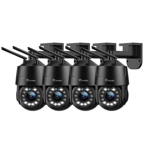 5MP 30X Optischer Zoom Metall Outdoor WiFi Überwachungskamera 5/2.4Ghz Auto Cruise und Zoom