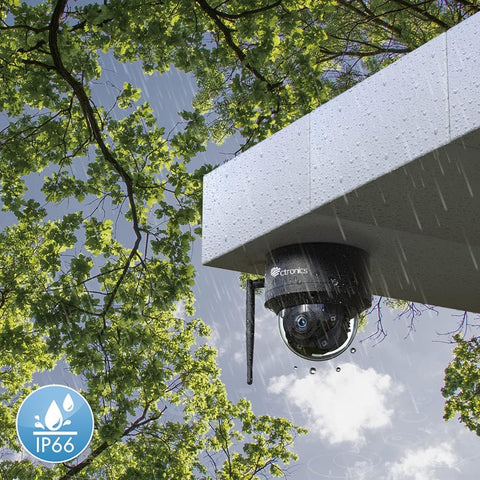 Ctronics 5MP PTZ Überwachungskamera Aussen mit 2,4GHz/5GHz Dualband WiFi, WLAN Dome IP Kamera Outdoor