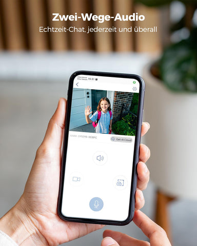 Ctronics 4G LTE Überwachungskamera Außen mit SIM Karte Doppellinse, 15600mAh Akku 8W Solarpanel Kabellos Solar ，Dual PIR Personenerkennung